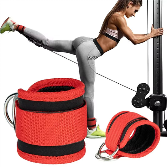 High Quality Adjustable Gym Fitness Ankle Straps Cable Ankle Straps Fitness Ankle Straps for Cable Machines
