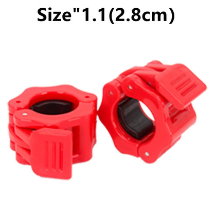 Pair of Locking 25/50Mm Diameter Standard Bar Dumbbell Barbell Collars Lock Clips Clamp Weight Lifting Gym Fitness Bodybuilding
