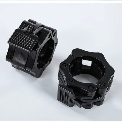 Pro Dumbbell Barbell Bar Clip Collar Barbell Lock Clamps Quick O-Rod Chuck Weight Lifting Bar Gym Dumbbell Fitness Body Building