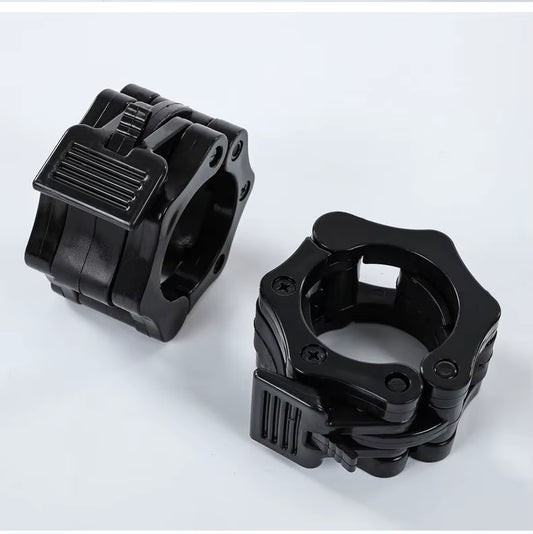 Pro Dumbbell Barbell Bar Clip Collar Barbell Lock Clamps Quick O-Rod Chuck Weight Lifting Bar Gym Dumbbell Fitness Body Building