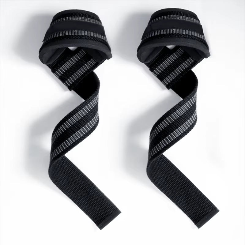 Fitness Lifting Wrist Straps Brace for Weightlifting Crossfit Bodybuilding Gym Strap Wrist Support Custom Logo