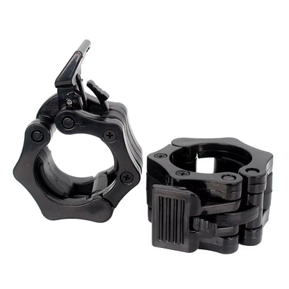 Pair of Locking 25/50Mm Diameter Standard Bar Dumbbell Barbell Collars Lock Clips Clamp Weight Lifting Gym Fitness Bodybuilding