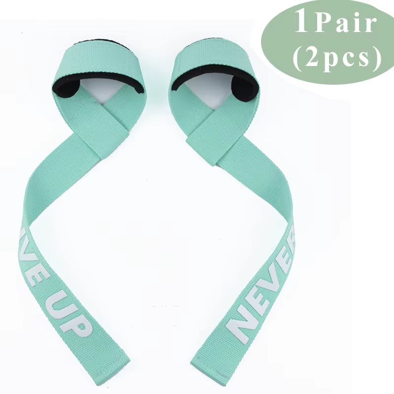 Gym Lifting Straps Deadlift Fitness Gloves Weight Lifting Belt Anti-Slip Hand Grips Wrist Straps Support Powerlifting Training
