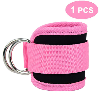 Cable Ankle Straps for Cable Machines Leg Exercises Double D-Ring Ankle Cuffs for Gym Workouts Glutes Legs Strength