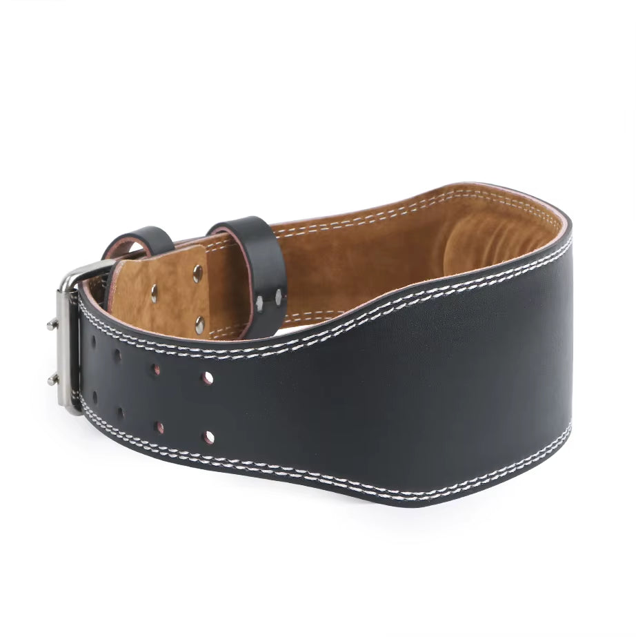 Customized Fitness Belt for Squatting Hard Pull Powerlifting Fitness Safety Leather Weight Lifting Belts